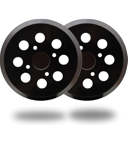 5 Inch 8 Hole Hook and Loop Orbital Sander Replacement Pad