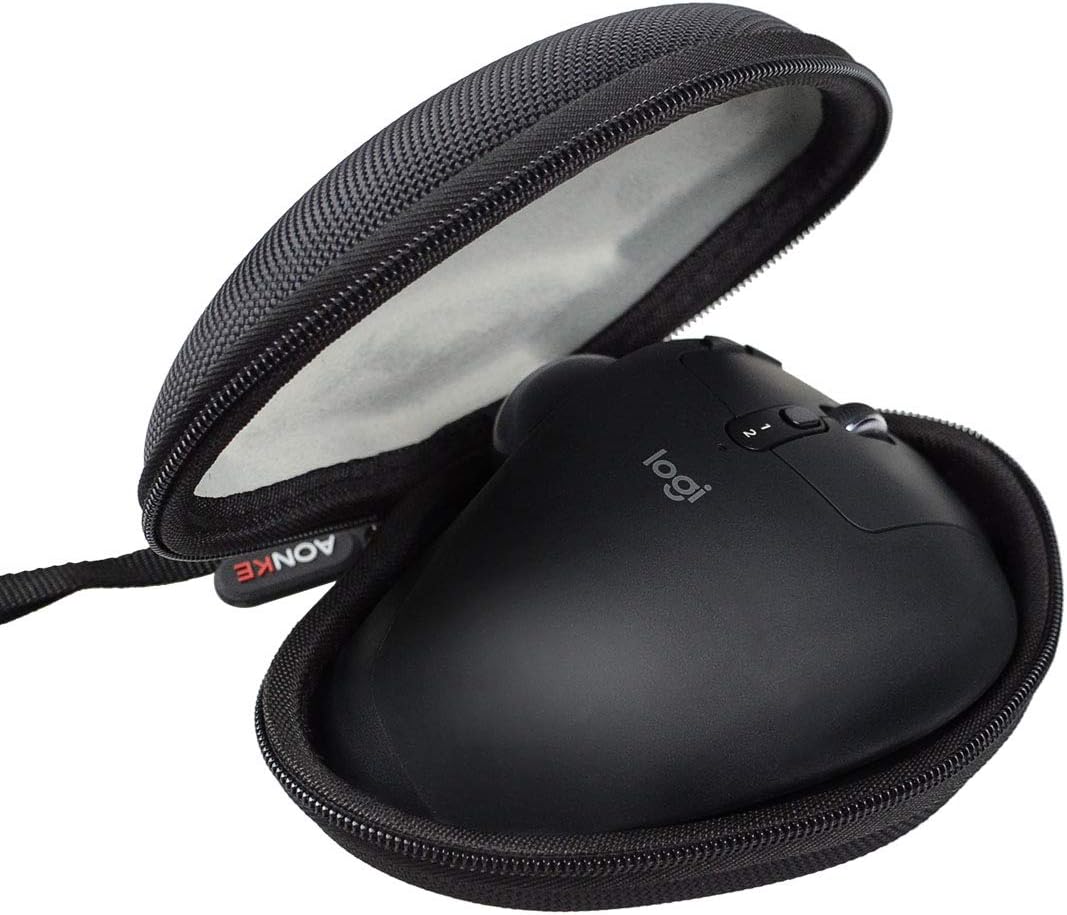AONKE Hard Travel Case Bag for Logitech MX Ergo Advanced Wireless Trackball/Mouse
