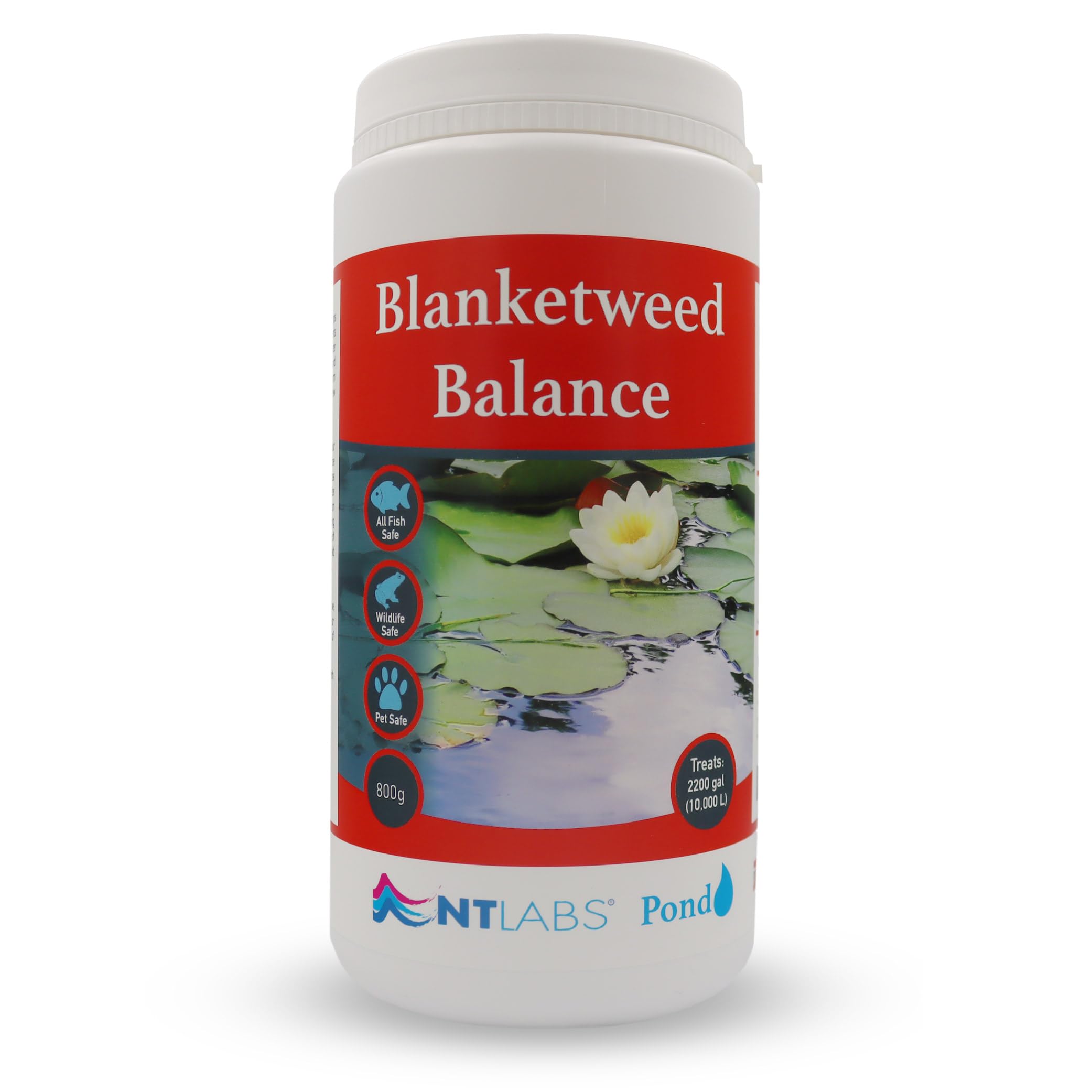NT Labs Pond Blanketweed Balance, Prevents Blanketweed Growth, Natural Ingredients remineralise and re-balance pond water quality (800g - Treats 10,000L)