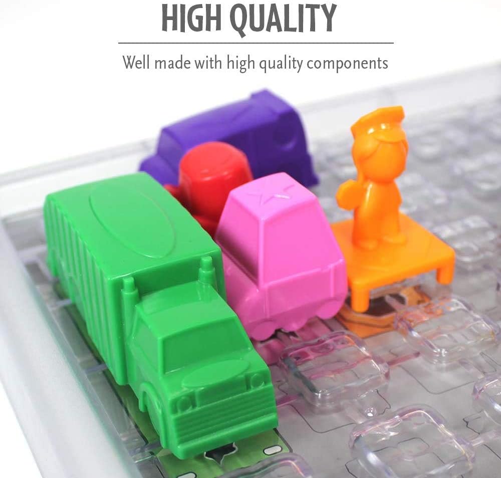 Thinkfun My First Rush Hour Brain Game and Stem Toy For Kids Age 3 Years Up - Educational Activities, Red, 270 cubic inches - Image 5