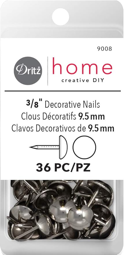 Amazon Com Dritz Home 9008 Smooth Decorative Nails 3 8 Inch
