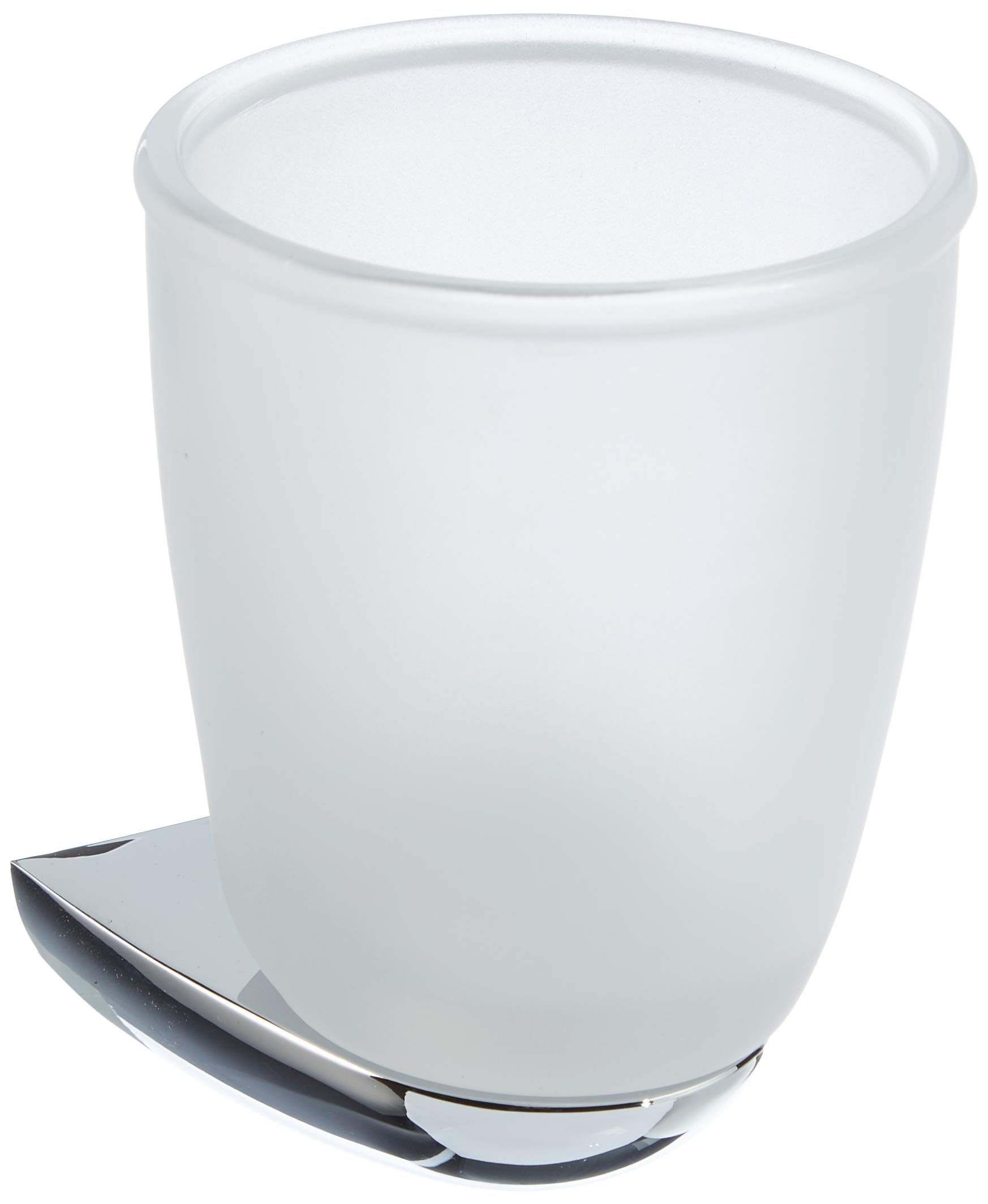 Spirella Darwin Wall Accessory Chrome/Glass 1204725, White, Standard