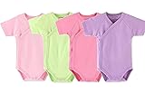 Baby Boys Girls Short Sleeves Kimono Clothes Cotton