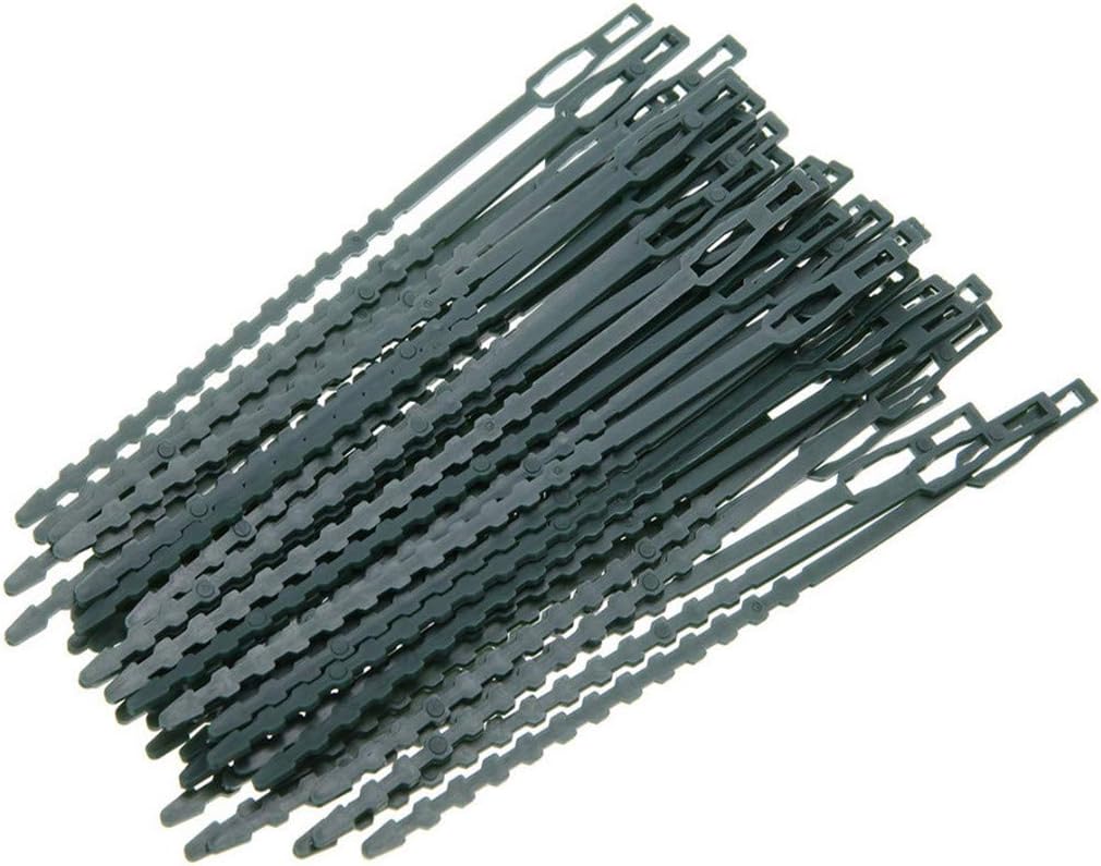50 Attaches De Jardinage Réglables - Liens Pour Plantes 13.5 Cm