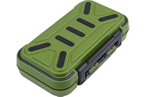 KEESHINE Fishing Tackle Box, Floating Storage Box, Double-Sided Fishing Lure Box with Adjustable Dividers Storage Jewelry Organizer Making Kit Container for Lure Hook Beads Earring Tool