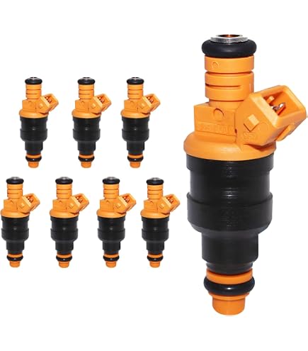Set Of 8 Fuel Injectors – Bosch Remanufactured For Ford 7.5L 460 V8 (1988-1991)