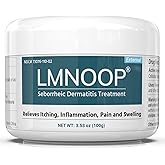 LMNOOP Seborrheic Dermatitis Cream, Extra Strength Scalp Treatment for Psoriasis, Folliculitis, Eczema, Dry Scalp, Dandruff, Anti-Itch and Soothing Skin 3.53 OZ