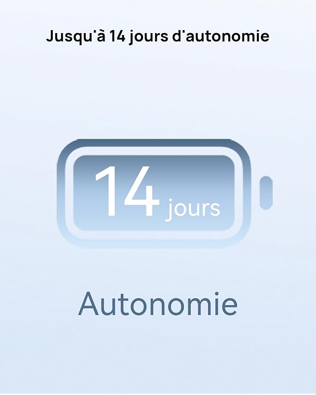 Watch GT 7 41mm Montre connectée, Jusqu'à 14 Jours, NFC, GPS, Blanc