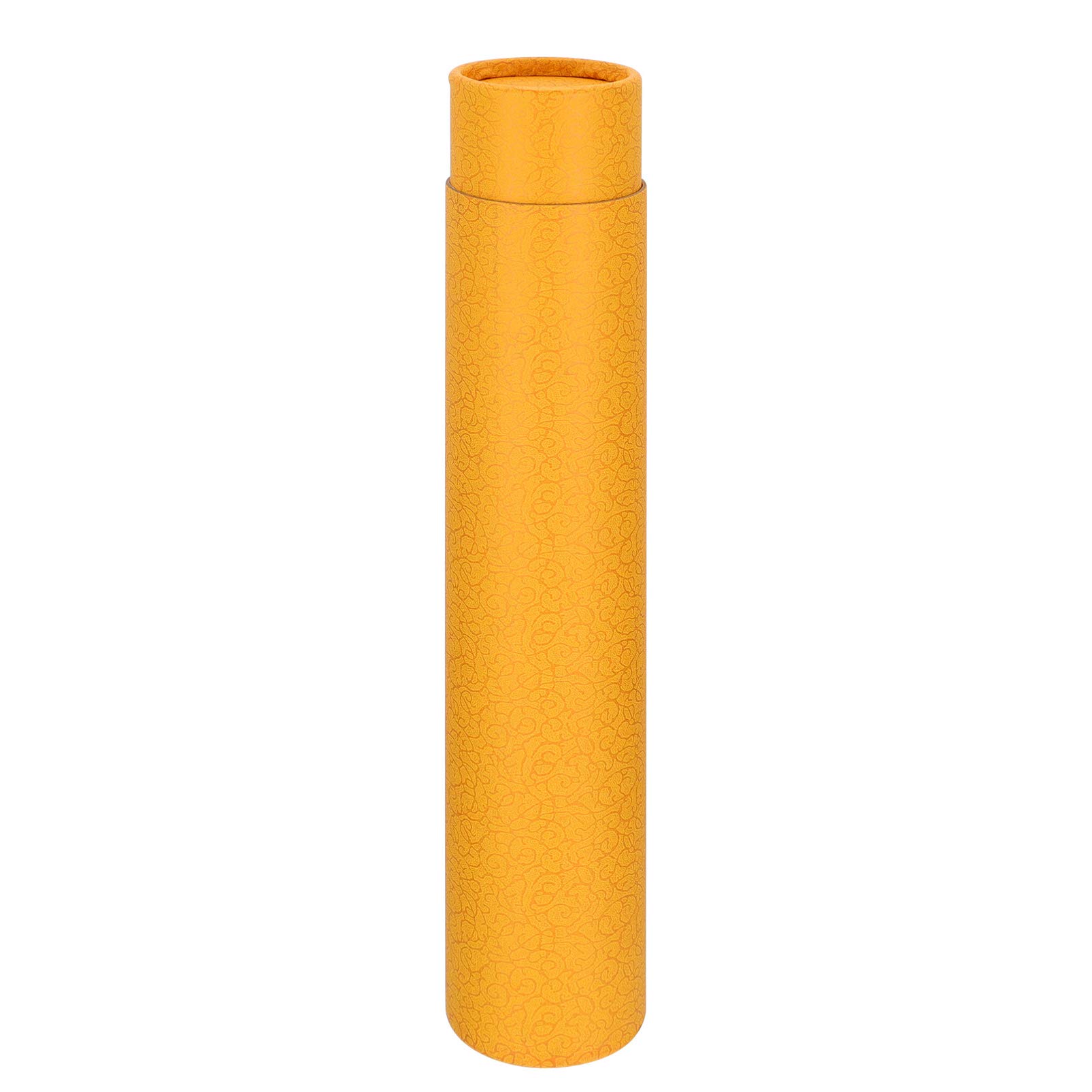 Milisten Extendable Telescopic Calligraphy Cylinder Box 13.78 Inch Mailing Tube with Secure Caps for Artwork Drawings Posters Storage and Protection