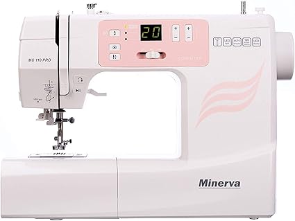 Naaimachine Beste Binnenlandse Draagbare Euro Pro Goedkope Witte Geautomatiseerde Naaimachine Minerva Mc110pro 220v Amazon Nl