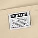 Amazon Brand – Pinzon 400-Thread-Count Hemstitch Egyptian Cotton Sheet Set - Queen, Taupe