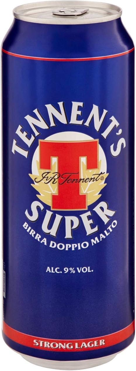 Birra Tennent S Super Vol 9 24 Lattine Da 50 Cl Amazon It Alimentari E Cura Della Casa