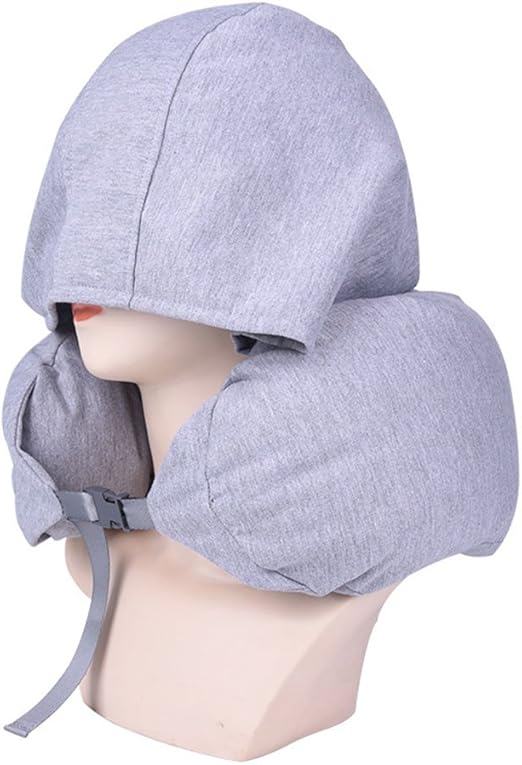 Amazon Com Nachen Travel Nap Pillow Hoodie For Airplanes 360