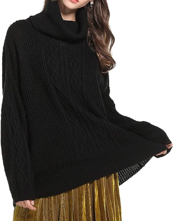 baggy turtleneck