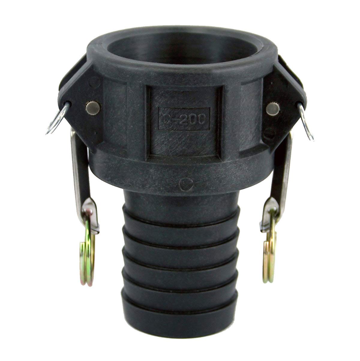 Gloxco Polypropylene Cam Lock Fitting 1 Female Camlock Coupler x 1 Hose