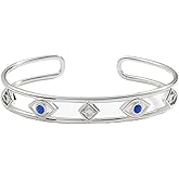 Alex and Ani Evil Eye Crystal Cuff