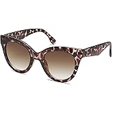 SOJOS Retro Oversized Cateye Sunglasses for Women Large Vintage Trendy Shades SJ2074