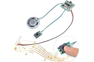IS Icstation DIY Music Sound Player Module with Speaker 8M Memory Storage Programmable Button Control for DIY Musical Gift Su