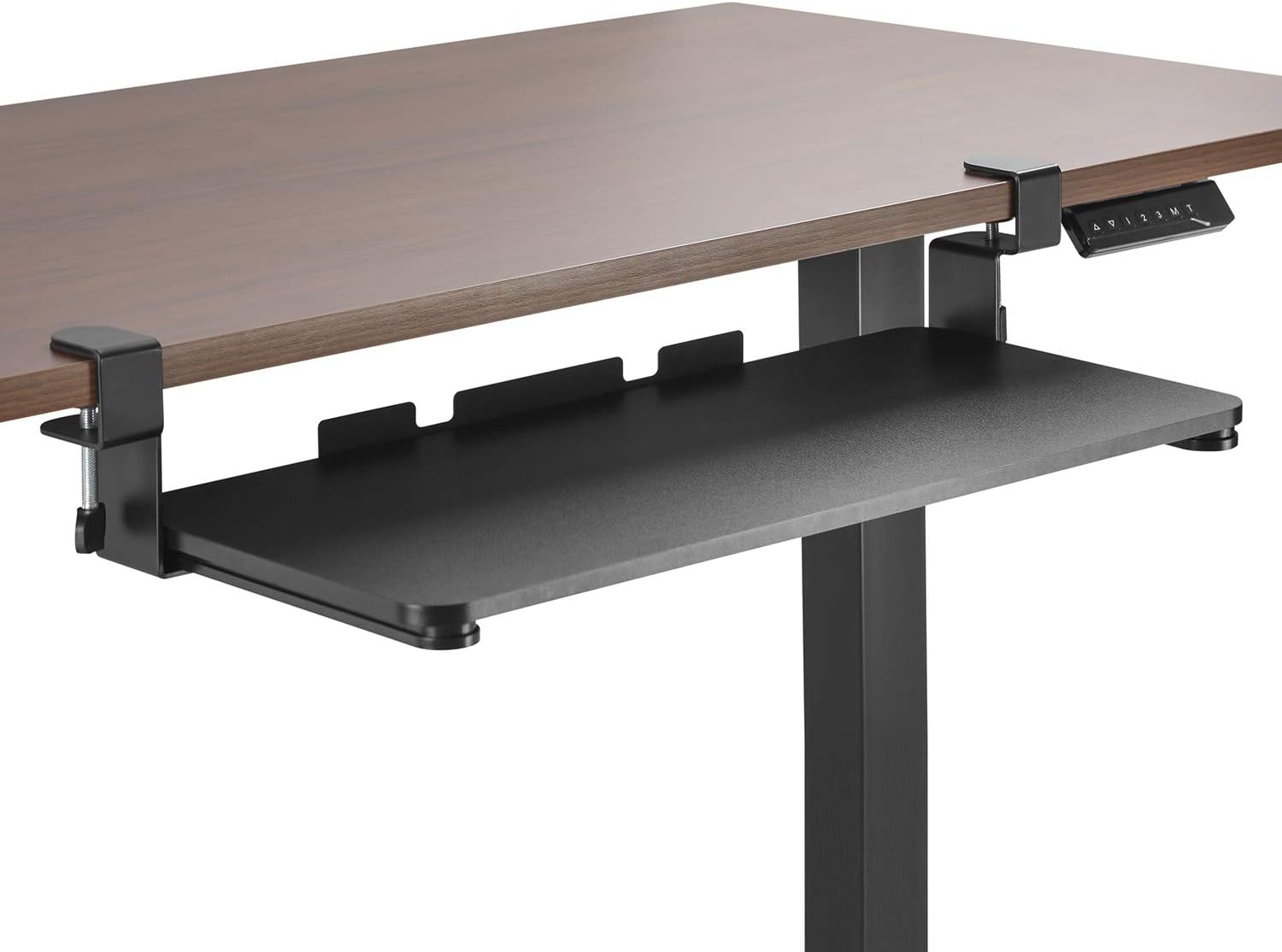 Maclean MC-839 Keyboard Sliding Platform, Black/White - Image 3