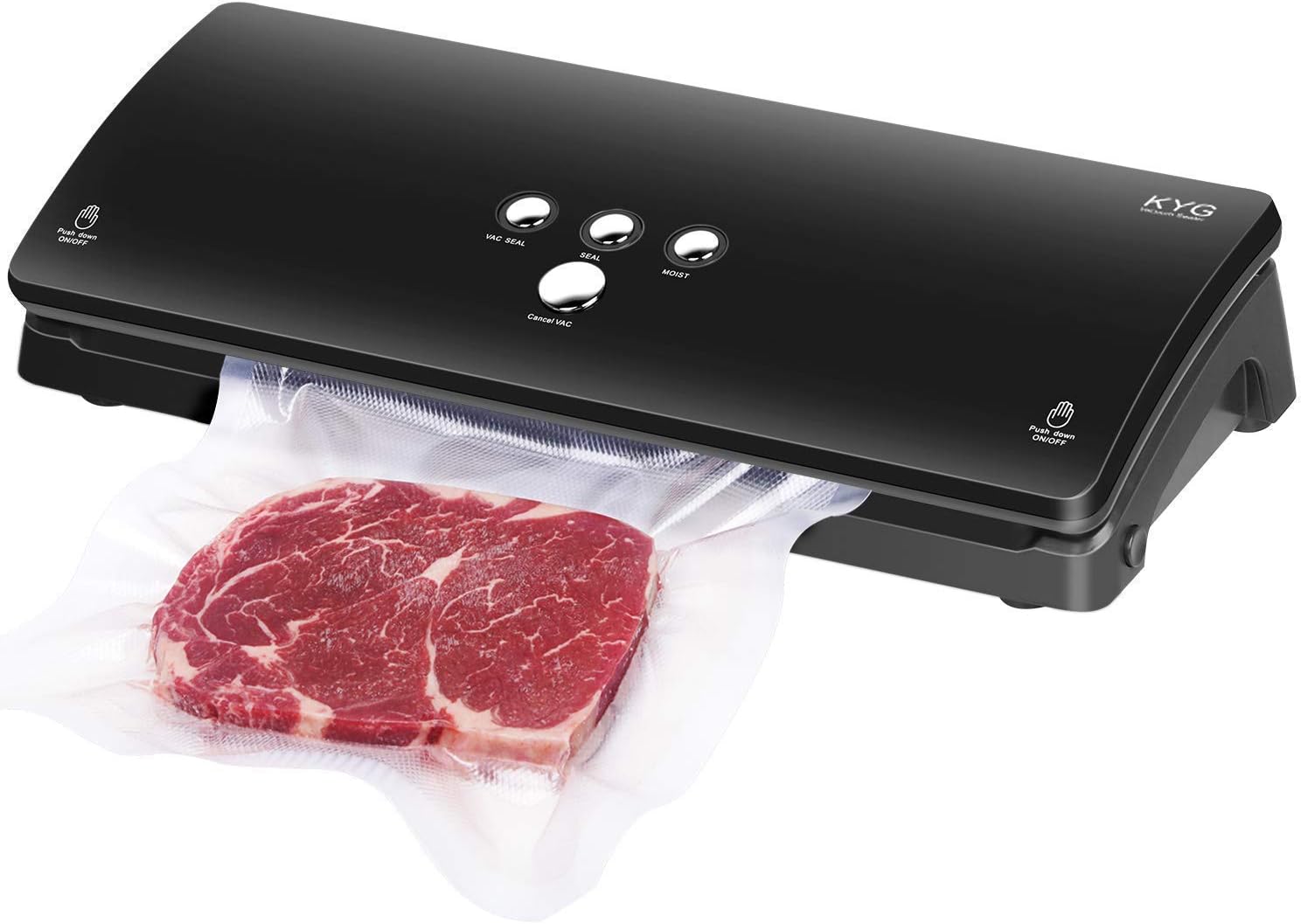Machine Sous Vide Appareil de Mise Sous Vide，KYG Emballeuse Sous Vide Alimentaire pour Conserver