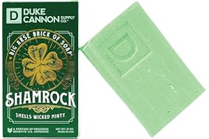 DUKE CANNON SUPPLY CO. Duke Cannon Bar of Soap For Men (10 Ounce (Pack of 1), SHAMROCK)