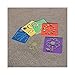 Sidewalk Chalk Stencils Set (6 Pieces) 12 Inch Stencils - Shapes for Summer