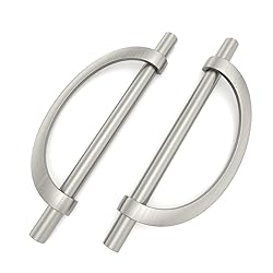 homdiy 4 Pack Brushed Nickel Cabinet Pulls