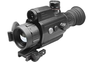 AGM Global Vision Varmint V2 Thermal Imaging Riflescope LRF for Hunting, IR Scope with 600m Laser Rangefinder, OLED Display, Video Recording, WiFi, Ballistic Calculator, Waterproof