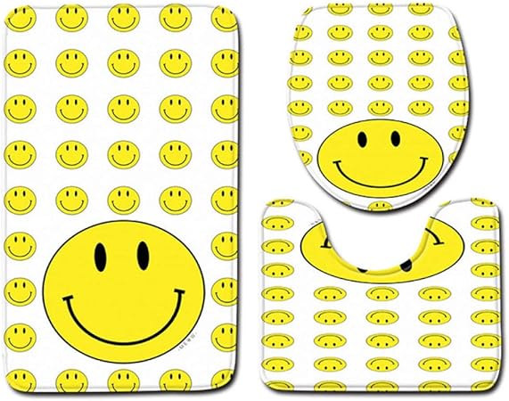 CCZUL Alfombra de baño-Alfombrilla de baño de 3 Piezas, Alfombra de