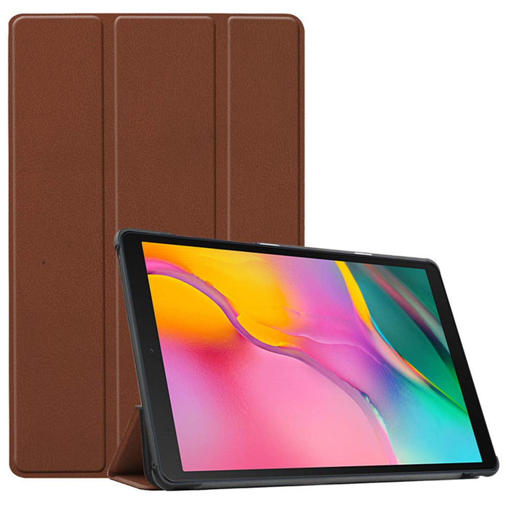 INSOLKIDON Compatible with Case for OPPO pad air 10inch 2022, Ultra Slim Lightweight TPU Silicone soft shell Magnetic Cover Case with Stand Tablet case (Brown)