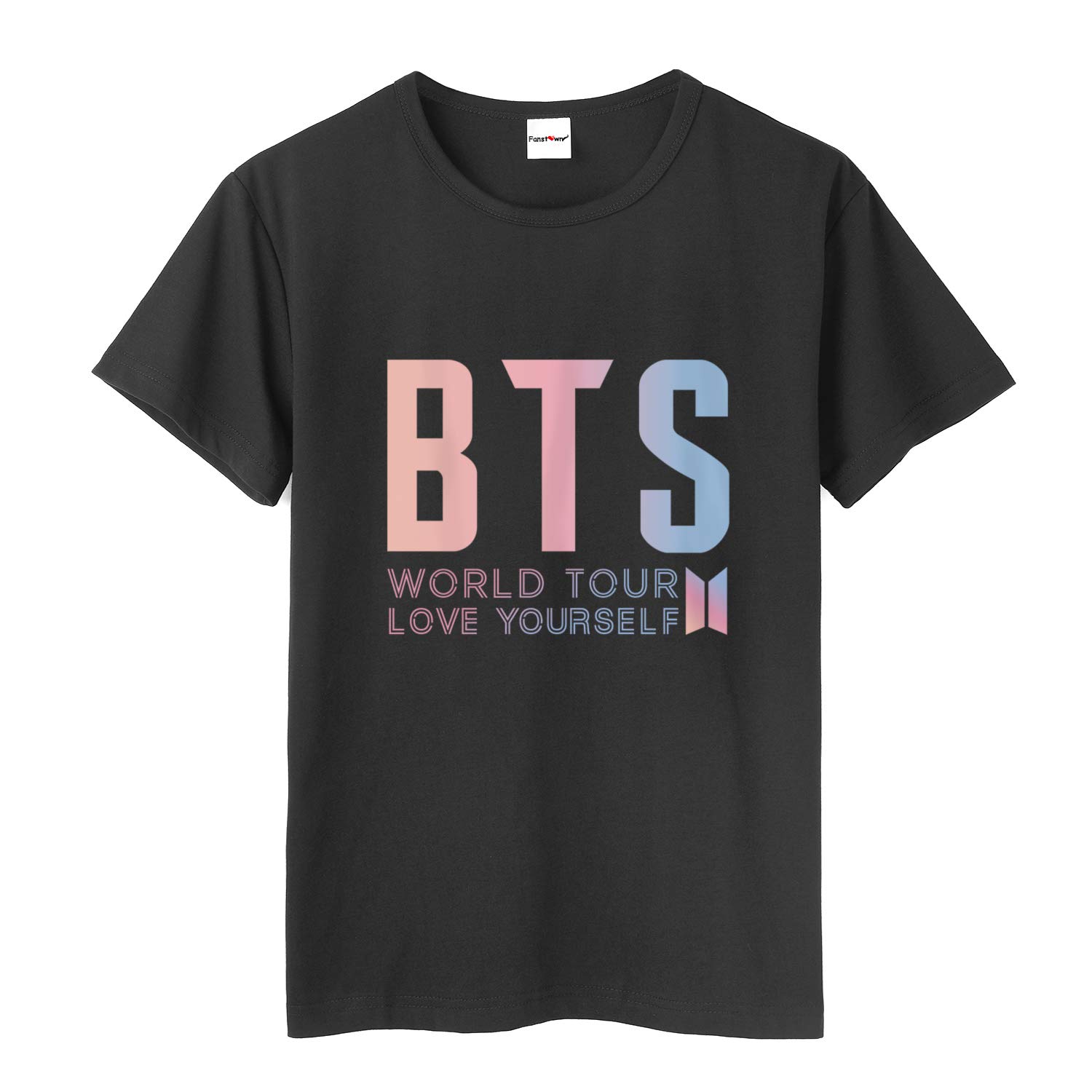 Fanstown Kpop Bts Bangtan Tshirt Shirt Personalized Slogan Lyric Type