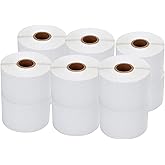 RBHK 12 Rolls Direct Thermal Labels 2-1/4'' x 1-1/4'', Permanent Adhesive Shipping Labels for Zebra Printer, SKU Labels Address Labels, 1000 Labels per Roll