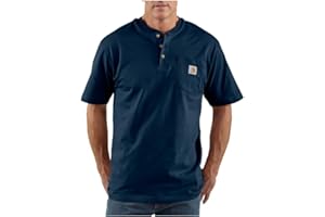 Carhartt Mens Workwear Pocket Henley Shirt (Regular and Big & Tall Sizes)