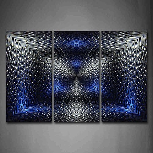 YEHO Art Gallery Painting Abstract Blue Like Drop Of Water Wall Art Painting The Picture Print On Canvas Abstract Pictures For Home Decor Decoration Gift unframed