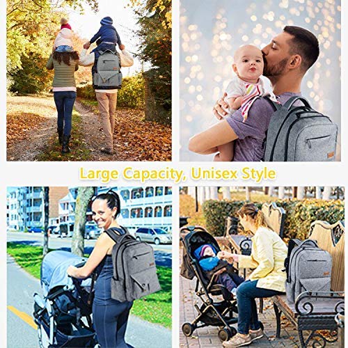 Hap Tim Backpack Hap Tim Diaper Bag Backpack Large Baby Bag Travel Backpack,Nappy Bag ...