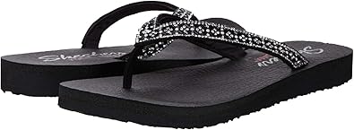 skechers cali embellished flip flop
