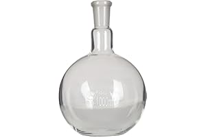 GSC International FFB1000-24-40 Flat Bottom Flask, 1000ml, 24/40 Ground Glass Joint