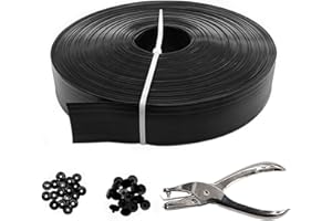 Qlvily Chain Link Fence Privacy Tape, 246ft x 0.15ft Chain Link Fence Slats, Fence Covering Privacy, Black (200PCS Button + P