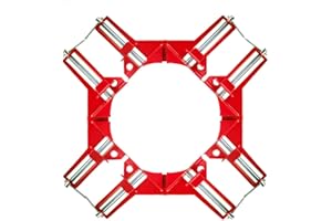 Itian 4 Pack Right Angle Clamp Multifunctional 90 Degree Angle Clamps 90 Degree Aluminium Alloy Positioning Squares for Pictu