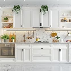 HOME EDIT Black Cabinet Handles 2-1/2 Inch Hole