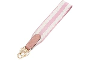 ZOOEASS Wristlet Keychain Strap, Short Lanyard for Keys with Key Ring Wristlet Strap for Wallet Camera ID Badges Card Holder