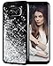 Caka Galaxy S8 Plus Case, Galaxy S8 Plus Glitter Case Starry Night Series Luxury Fashion Bling Flowing Liquid Floating Sparkle Glitter Girly Soft TPU Case for Samsung Galaxy S8 Plus (Silver)