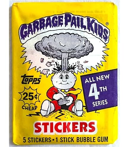 Amazon.com: 1987 Topps Garbage Pail Kids Original 11th Series 11