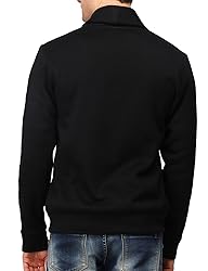 H2H Mens Casual Slim Fit Soft Acrylic Solid