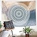 Sunm Boutique Mandala Tapestry Wall Hanging Map Tapestry for Bedroom Living Room Wall Art Hippie Tapestry(59.1