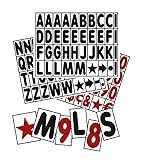 Set of 421-5" tall Letters, Numbers & Symbols