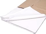 50 Sheets of Acid Free White Tissue Paper 18" x 28"