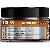 TRUSS Nutri Infusion Hair Mask - Deep Conditioning Treatment for Dry, Damaged, or Chemically Treated Hair with Myrica Fruit Wax - Restores Lipids, Hydrates, and Reduces Tangling (6.3 oz)