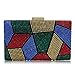 Yekajlin Clutches for Women Rhinestone Glitter Clutch Purse Evening Bag