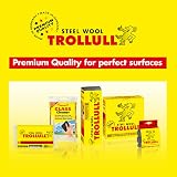 TROLLULL Steel Wool Pads 3pk Fine Medium Coarse Sanding Polishing DIY view 5